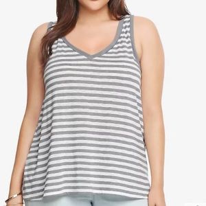 Torrid size 3 split back tank